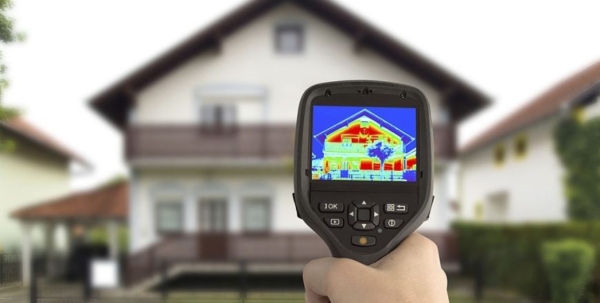 Heat Loss Detection of the House With Infrared Thermal Camera
